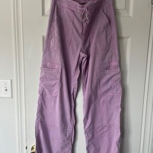 American eagle purple cargo pants